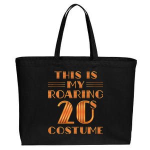 This Is My Roaring 20s Costume Twenties Art Deco Halloween Premium Cotton Canvas Jumbo Tote