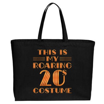 This Is My Roaring 20s Costume Twenties Art Deco Halloween Premium Cotton Canvas Jumbo Tote