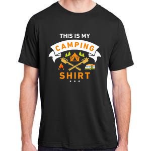 This Is My Camping Funny Camper Adult ChromaSoft Performance T-Shirt