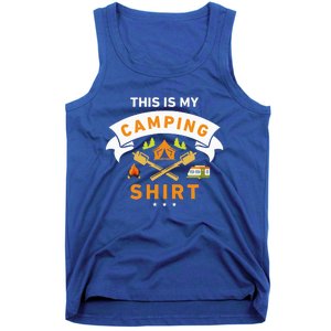 This Is My Camping Funny Camper Tank Top