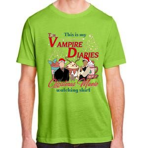 This Is My The Vampire Christmas Movie Watching Stefan And Damon Salv Adult ChromaSoft Performance T-Shirt