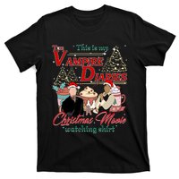 This Is My The Vampire Christmas Movie Watching Stefan And Damon Salv T-Shirt