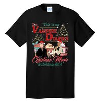 This Is My The Vampire Christmas Movie Watching Stefan And Damon Salv Tall T-Shirt