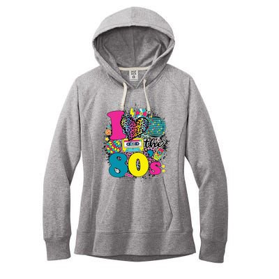 This Is My 80s Costume Outfit Gifts Eighties Retro Party Women's Fleece Hoodie