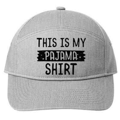 This Is My Pajama PJ Top Teen Bedtime Kids 7-Panel Snapback Hat