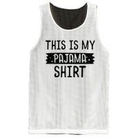 This Is My Pajama PJ Top Teen Bedtime Kids Mesh Reversible Basketball Jersey Tank