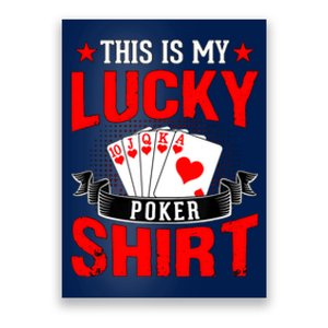 This is My Lucky Poker - Royal Flush Poster