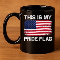 This Is My Pride Flag 11oz C Handle Ceramic Mug