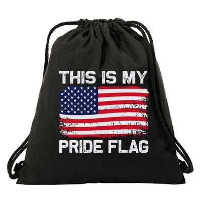 This Is My Pride Flag Drawstring Bag