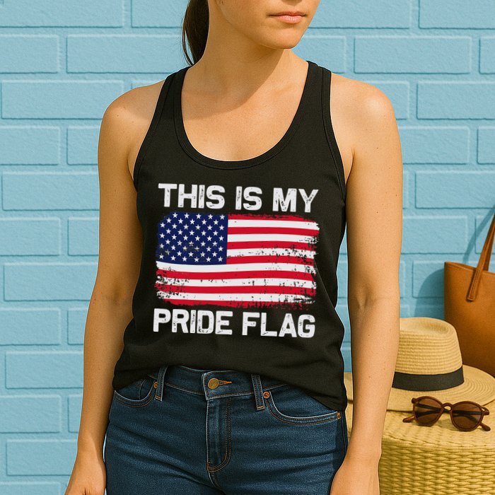 This Is My Pride Flag Womens Tank Top