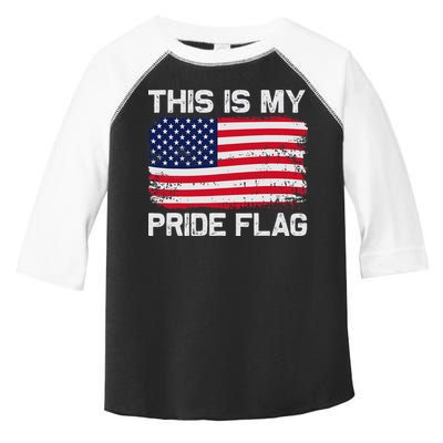 This Is My Pride Flag Toddler Fine Jersey T-Shirt