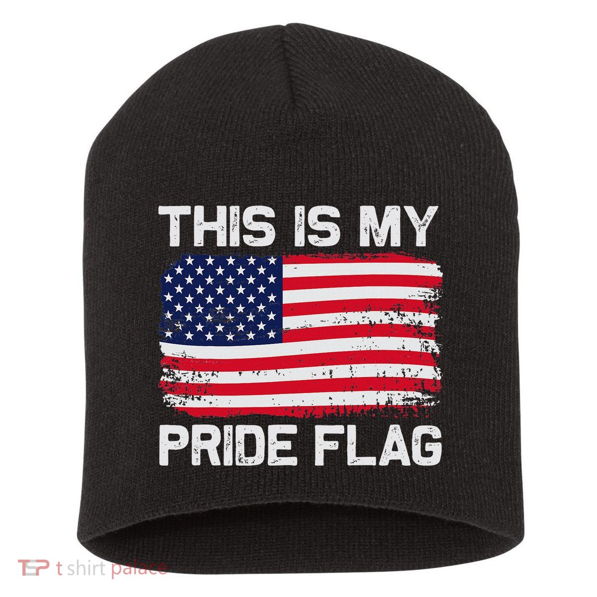This Is My Pride Flag Short Acrylic Beanie