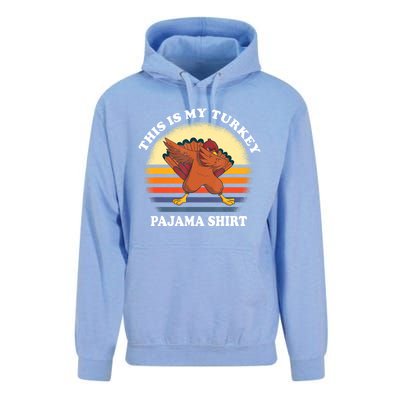 This Is My Turkey Pajama Thanksgiving Gobble Unisex Surf Hoodie