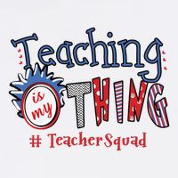 Teaching Is My Thing Teacher Squad Button
