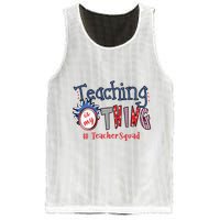 Teaching Is My Thing Teacher Squad Mesh Reversible Basketball Jersey Tank