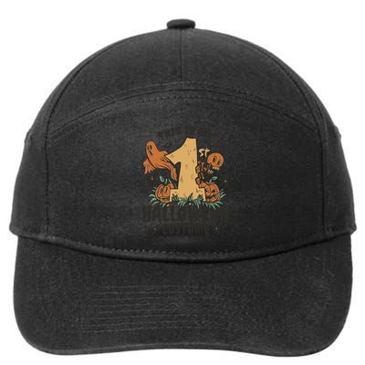 This Is My First Halloween Costume Spooky 7-Panel Snapback Hat