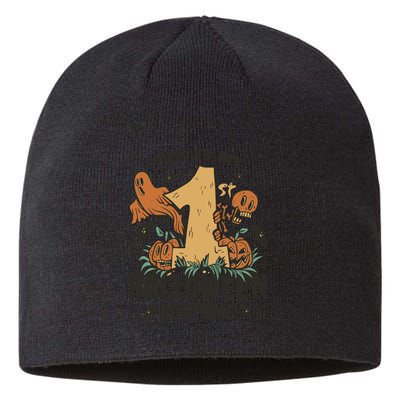 This Is My First Halloween Costume Spooky Sustainable Beanie