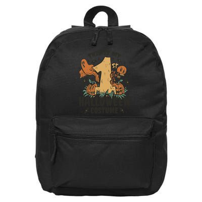 This Is My First Halloween Costume Spooky 16 in Basic Backpack