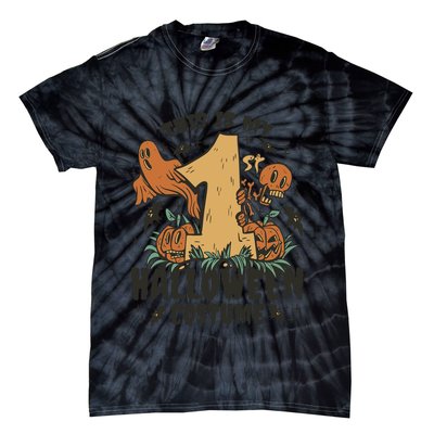 This Is My First Halloween Costume Spooky Tie-Dye T-Shirt