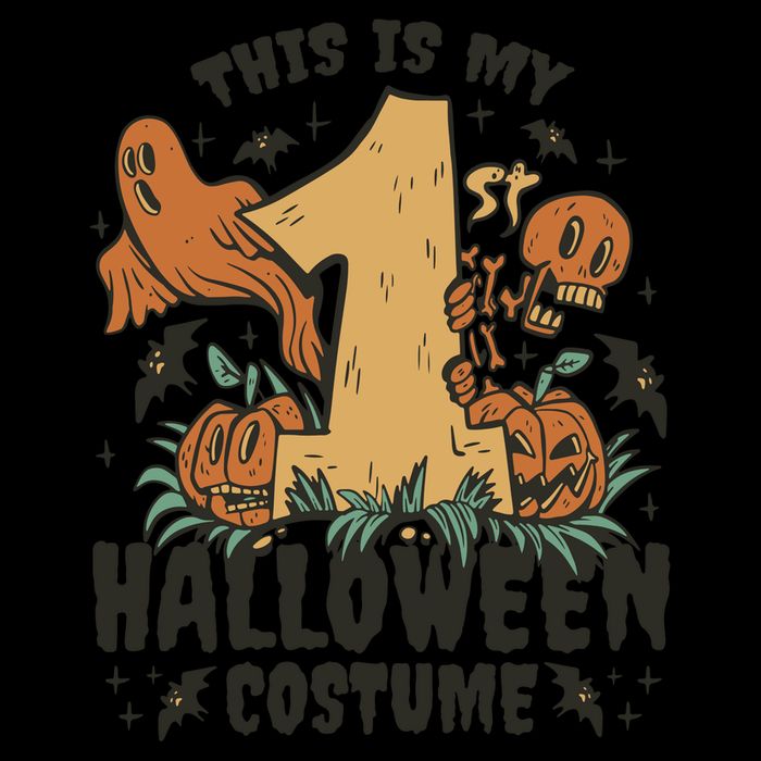 This Is My First Halloween Costume Spooky Zip Tote Bag