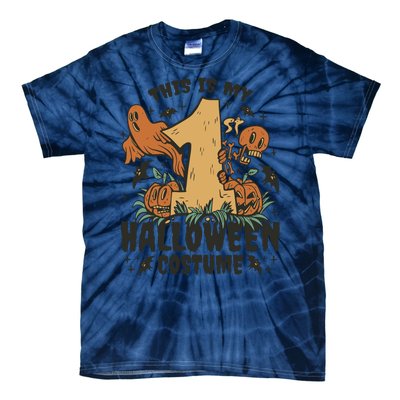 This Is My First Halloween Costume Spooky Tie-Dye T-Shirt