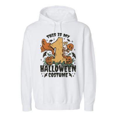 This Is My First Halloween Costume Spooky Garment-Dyed Fleece Hoodie