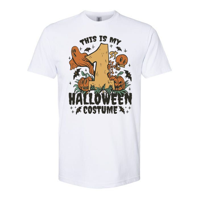 This Is My First Halloween Costume Spooky Softstyle CVC T-Shirt