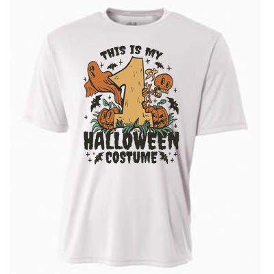 This Is My First Halloween Costume Spooky Cooling Performance Crew T-Shirt