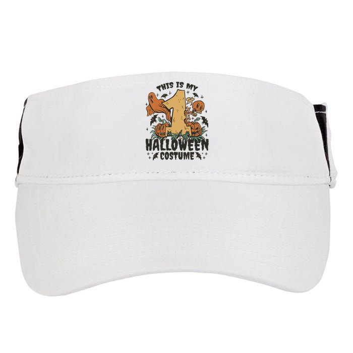 This Is My First Halloween Costume Spooky Adult Drive Performance Visor