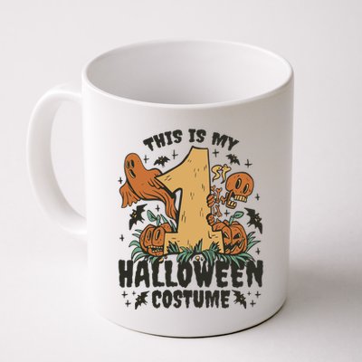 This Is My First Halloween Costume Spooky Mug