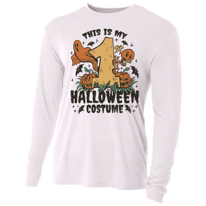 This Is My First Halloween Costume Spooky Cooling Performance Long Sleeve Crew