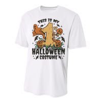 This Is My First Halloween Costume Spooky Performance Sprint T-Shirt