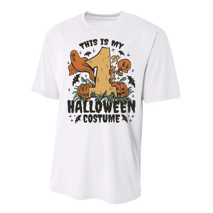 This Is My First Halloween Costume Spooky Performance Sprint T-Shirt