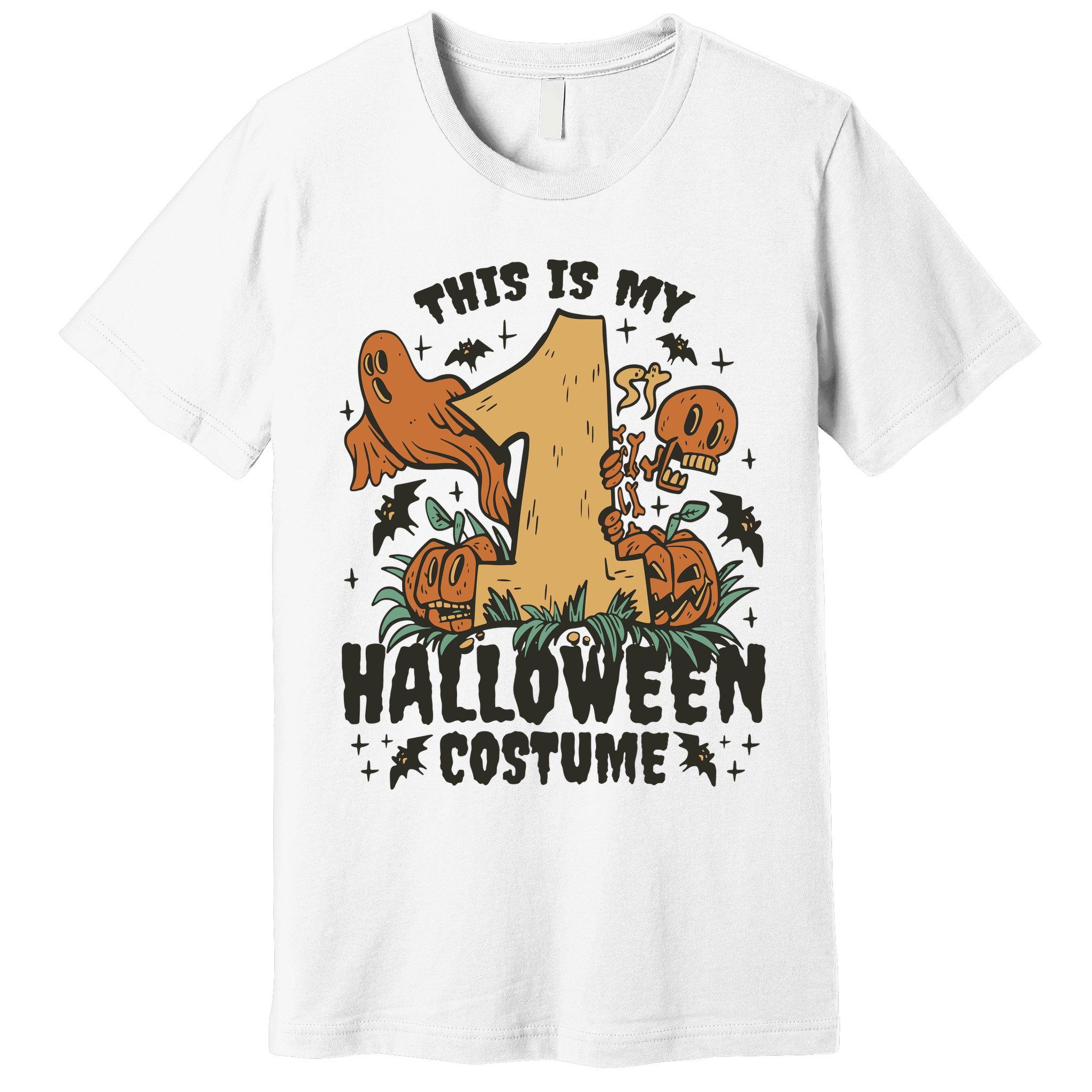This Is My First Halloween Costume Spooky Premium T-Shirt