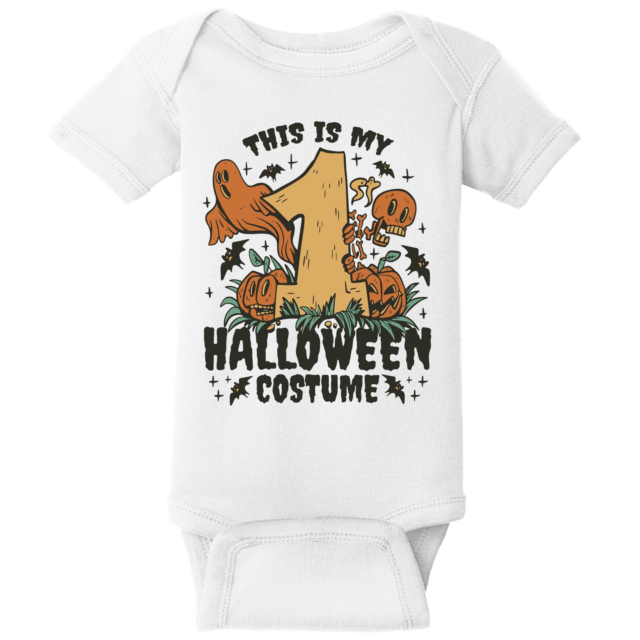 This Is My First Halloween Costume Spooky Baby Bodysuit