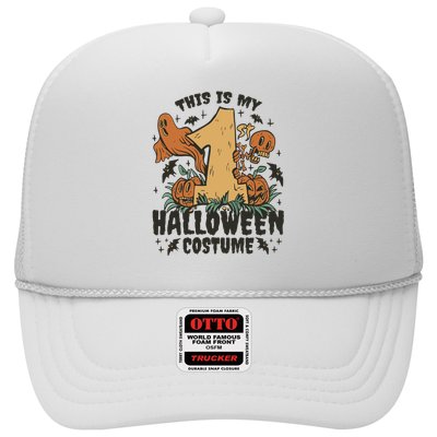 This Is My First Halloween Costume Spooky Trucker Hat