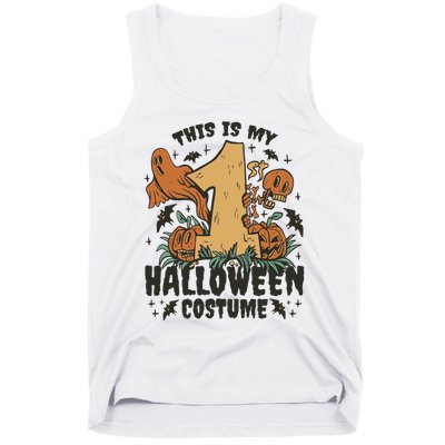 This Is My First Halloween Costume Spooky Tank Top