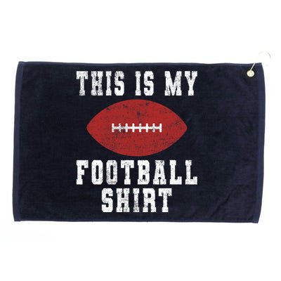 This Is My Football - American Football Lover Grommeted Golf Towel