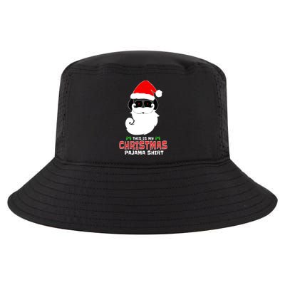 This Is My Christmas Pajama Funny Gamer Video Game Santa Cool Comfort Performance Bucket Hat