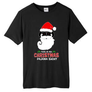 This Is My Christmas Pajama Funny Gamer Video Game Santa Tall Fusion ChromaSoft Performance T-Shirt