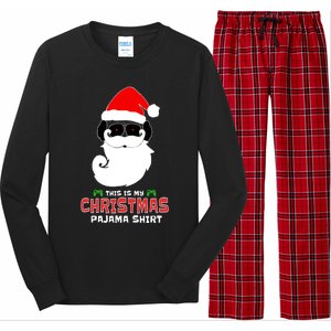 This Is My Christmas Pajama Funny Gamer Video Game Santa Long Sleeve Pajama Set