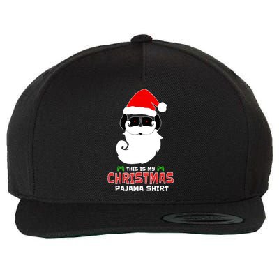 This Is My Christmas Pajama Funny Gamer Video Game Santa Wool Snapback Cap