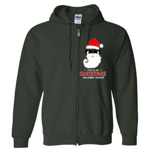 This Is My Christmas Pajama Funny Gamer Video Game Santa Full Zip Hoodie