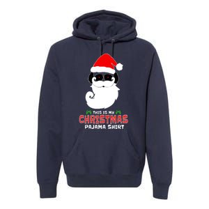 This Is My Christmas Pajama Funny Gamer Video Game Santa Premium Hoodie