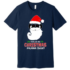 This Is My Christmas Pajama Funny Gamer Video Game Santa Premium T-Shirt