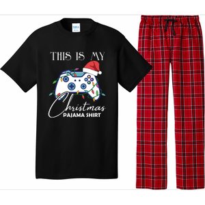 This Is My Christmas Pajama Shirt Funny Gamer Pajama Set