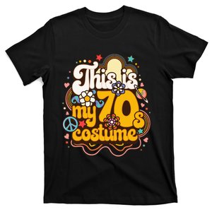 This Is My 70s Costume Theme Party Hippie Retro Friends T-Shirt