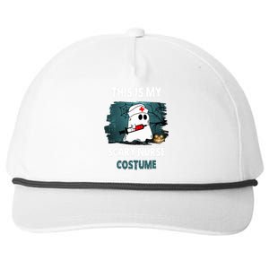 This Is My Scary Nurse Halloween Costume Snapback Five-Panel Rope Hat