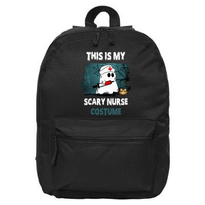 This Is My Scary Nurse Halloween Costume 16 in Basic Backpack