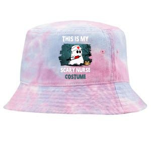 This Is My Scary Nurse Halloween Costume Tie-Dyed Bucket Hat